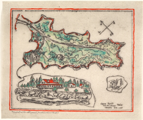 John Marin, Cape Split and The House, Maine