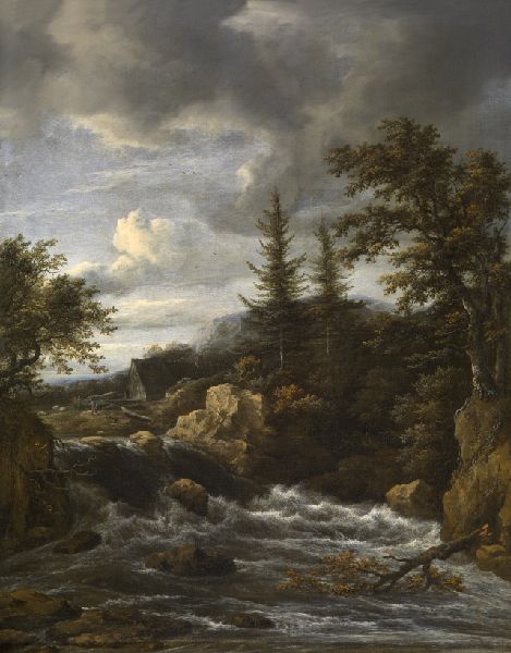 Jacob van Ruisdael, Waterfall in Norway