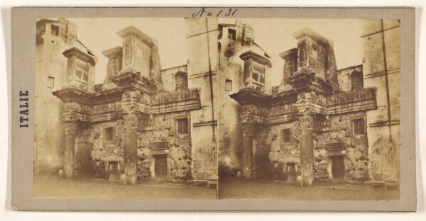Unknown, Ancien portique du forum de Nerva.