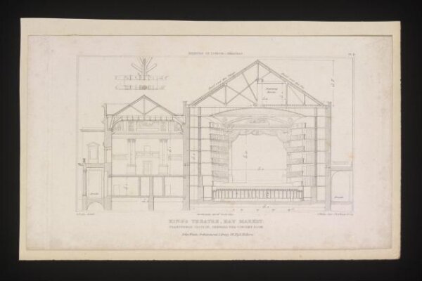 Augustus Charles Pugin, King's Theatre, Hay Market