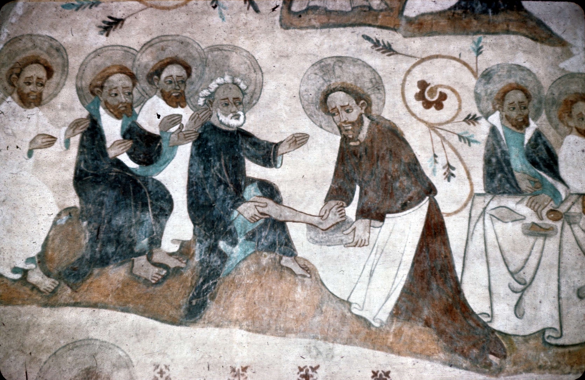 Okänd,, Lime painting in Tensta Church, Tensta parish, Uppland