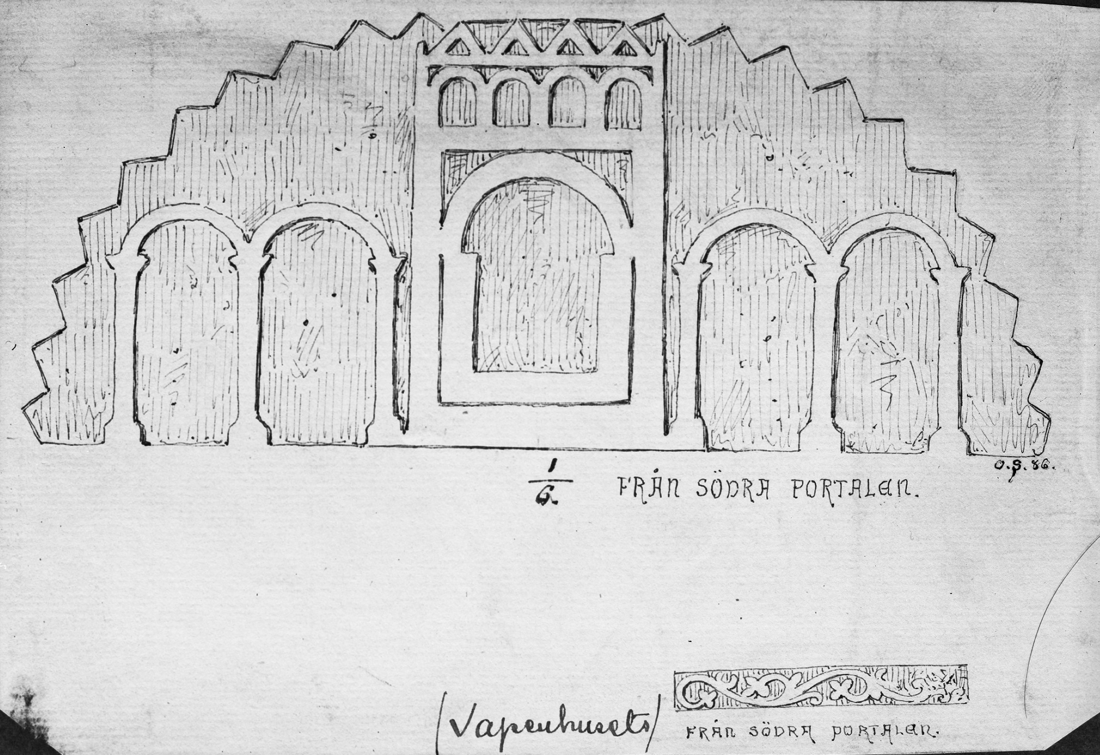 Nils Lagergren, Valstads kyrka