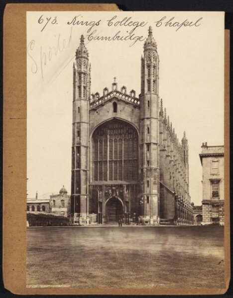 Francis Frith, Kings College Chapel.  Cambridge