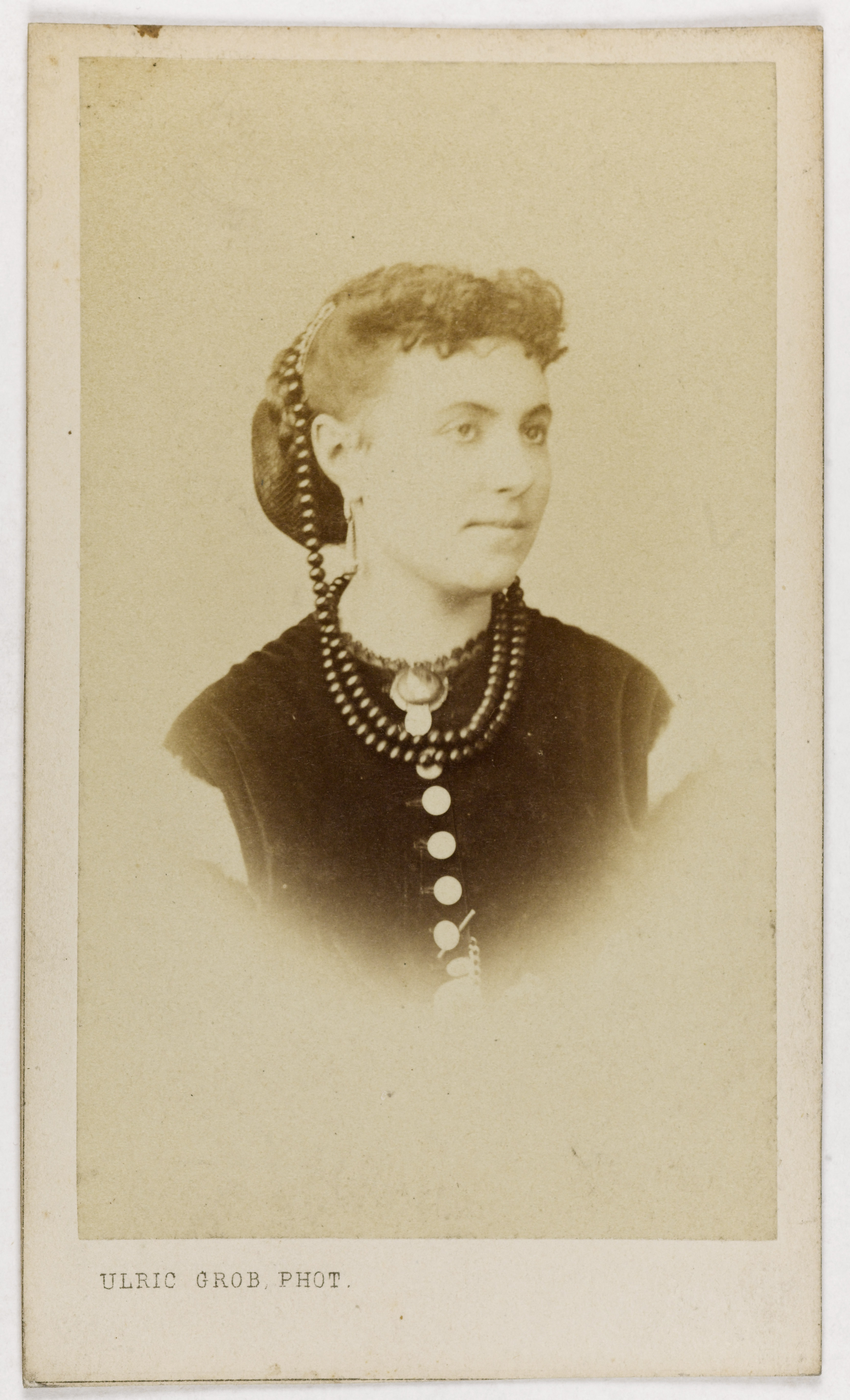 Ulric Grob, Portrait de Valentine, actrice ?