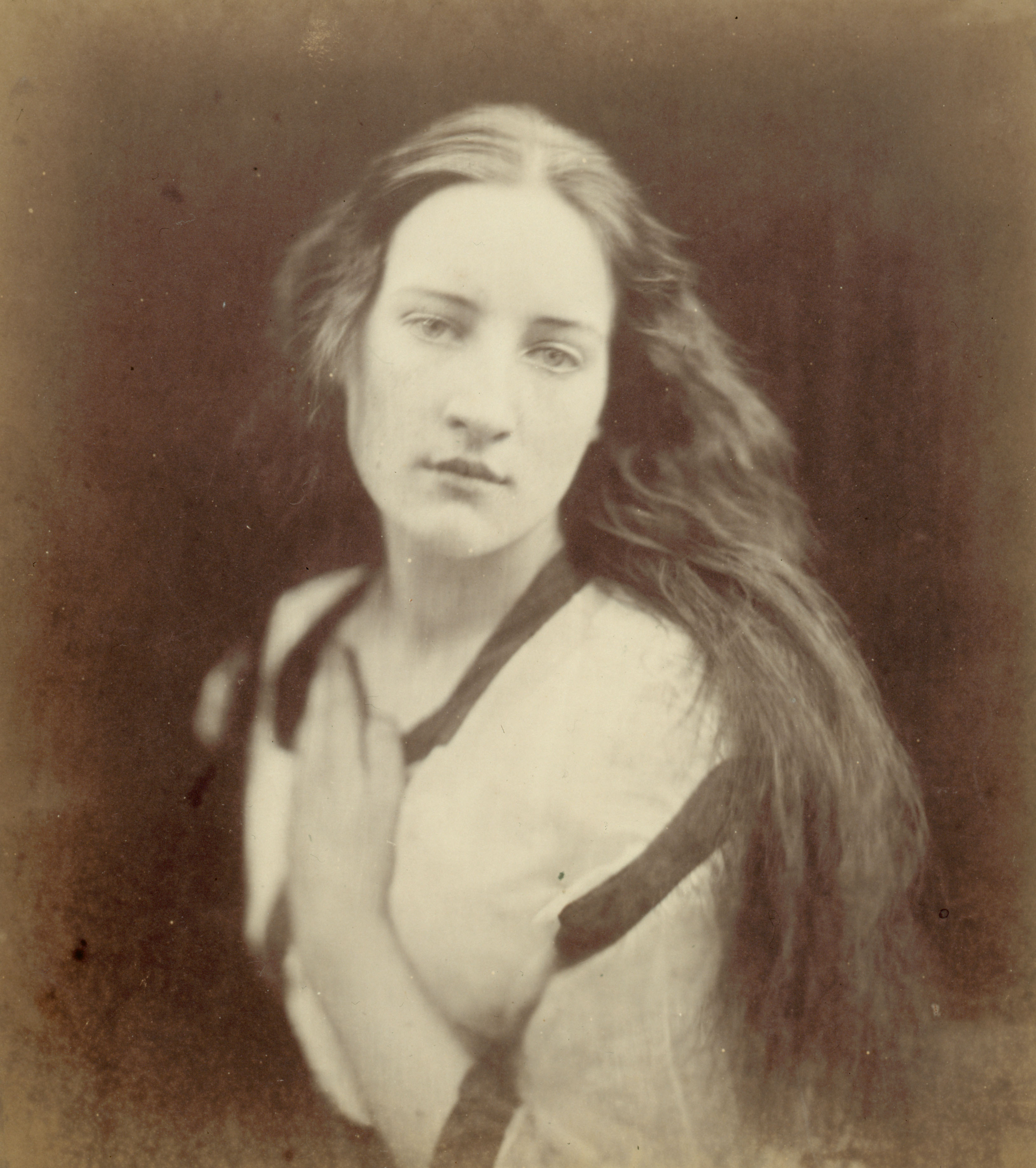 Julia Margaret Cameron, "The Echo" (L'Echo), Hattie Campbell
