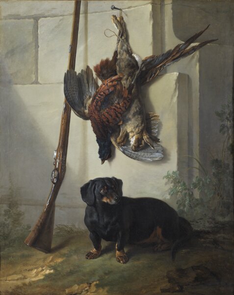 Jean-Baptiste Oudry, Taxen Pehr med jaktbyte