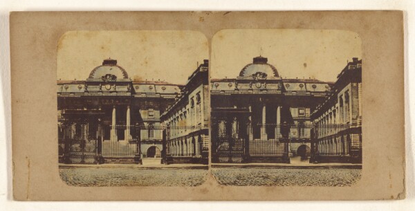 New York Stereoscopic Company, The Palais de Justice, Paris.