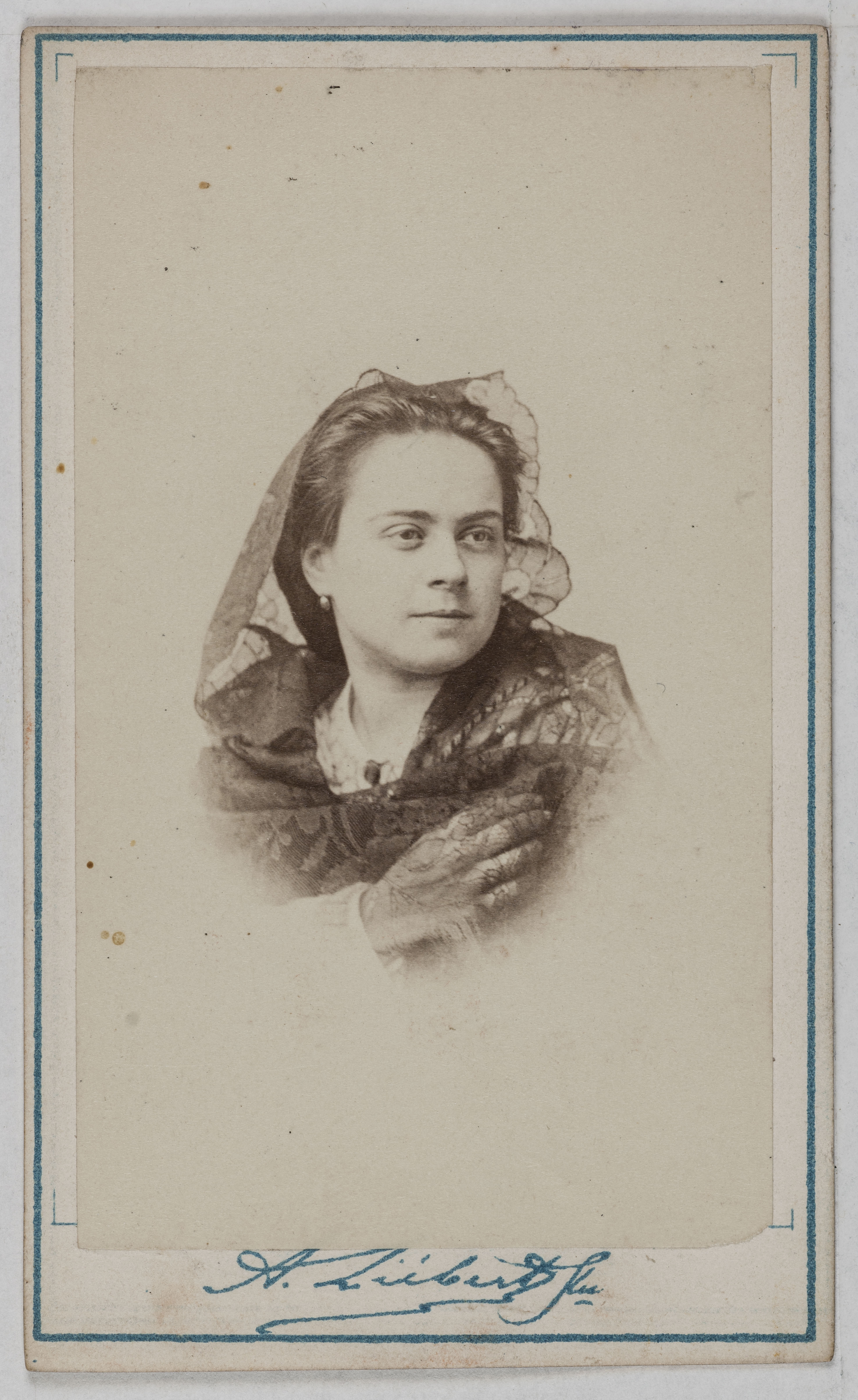Alphonse Liébert, Portrait de Kid Pâquerette, (Marguerite Chevreau, dite, - 1872), actrice