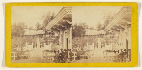 Edward and Henry T. Anthony & Co., The Cresson Mountain House. Situated on one of the peaks of the Alleghenies...[Pennsylvania Central R.R.]