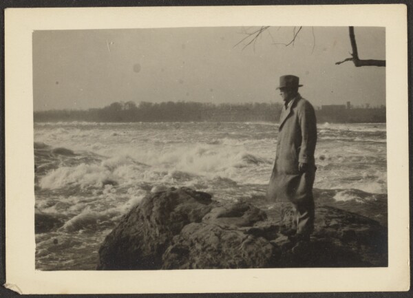 Louis Fleckenstein, [Man at Seaside]