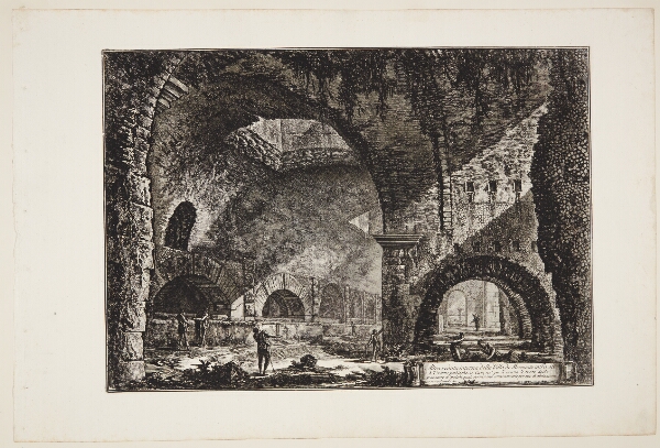 Giovanni Battista Piranesi, Den såkaldte Maecenas' Villa i Tivoli