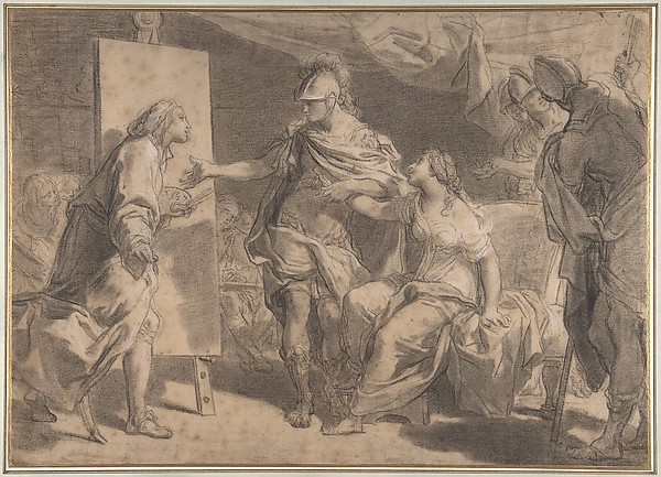 Gaetano Gandolfi, Alexander the Great Offering His Concubine Campaspe to the Painter Apelles