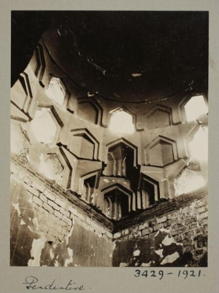 K.A.C. Creswell, Pendentive of dome in the mausoleum of al-Sawabi, Cairo