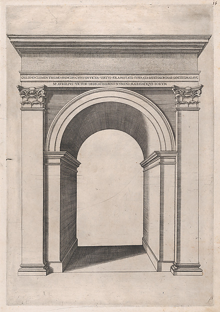 Anonymous, Arch of Gallienus, from "Speculum Romanae Magnificentiae"