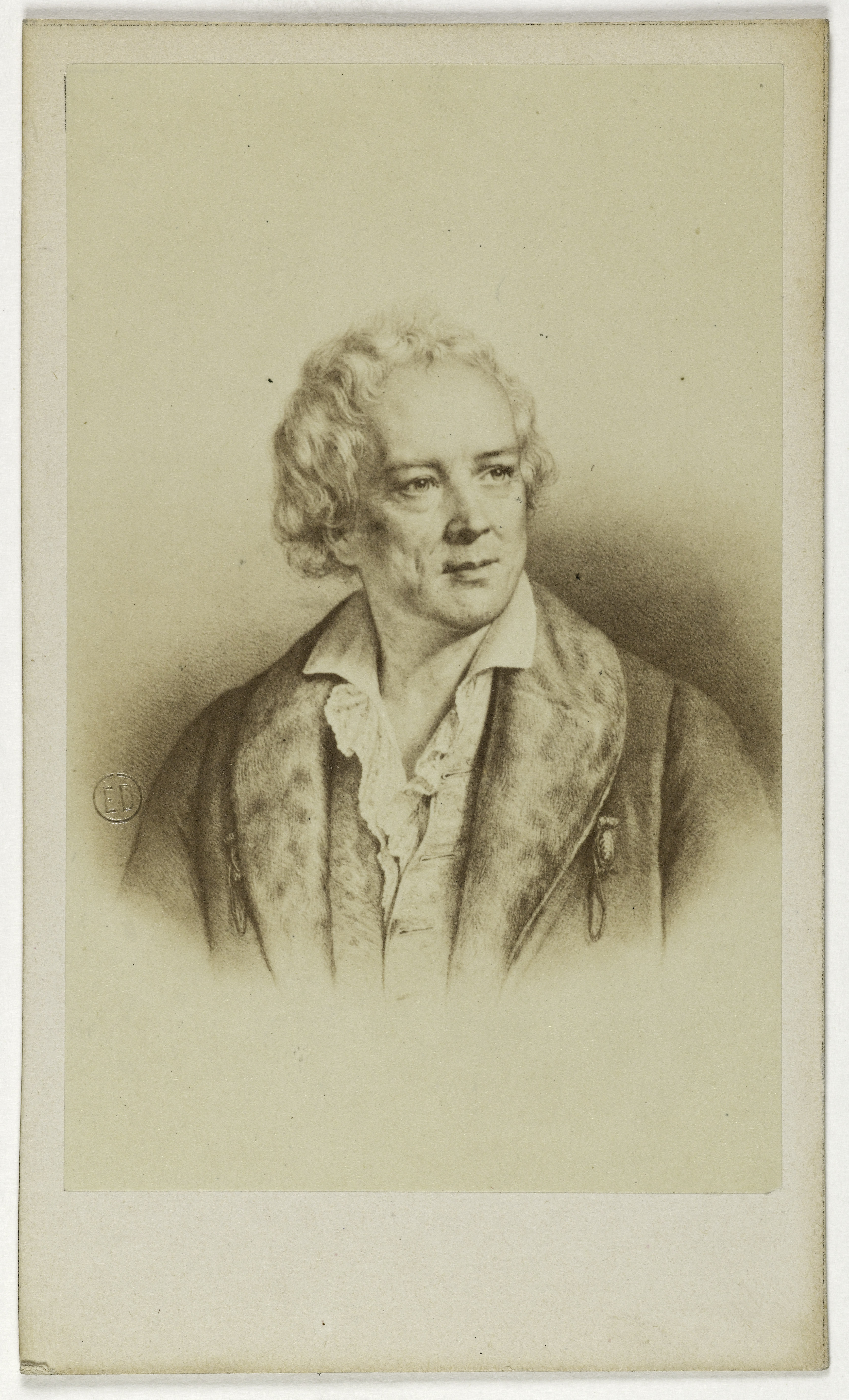 Anonyme, Portrait de Christoph Willibald von Gluck, (1714-1787), (compositeur allemand)