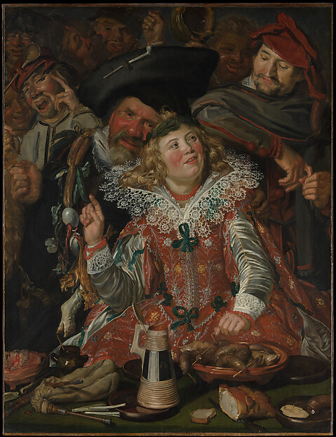 Frans Hals, Merrymakers at Shrovetide