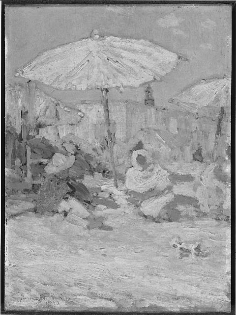 Denman Ross, Scene in Mexico City