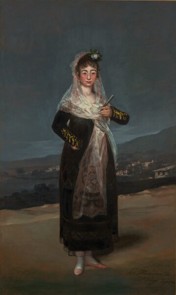 Francisco José de Goya y Lucientes, Portrait of the Marquesa de Santiago