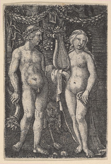 Albrecht Altdorfer, Hercules and a Muse