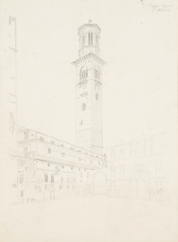 Karl Julius (autor) Senff, Piazza Signori Veronas
