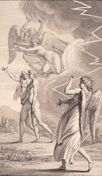J.F. Clemens, Illustration til Ewalds "Adam og Eva". V