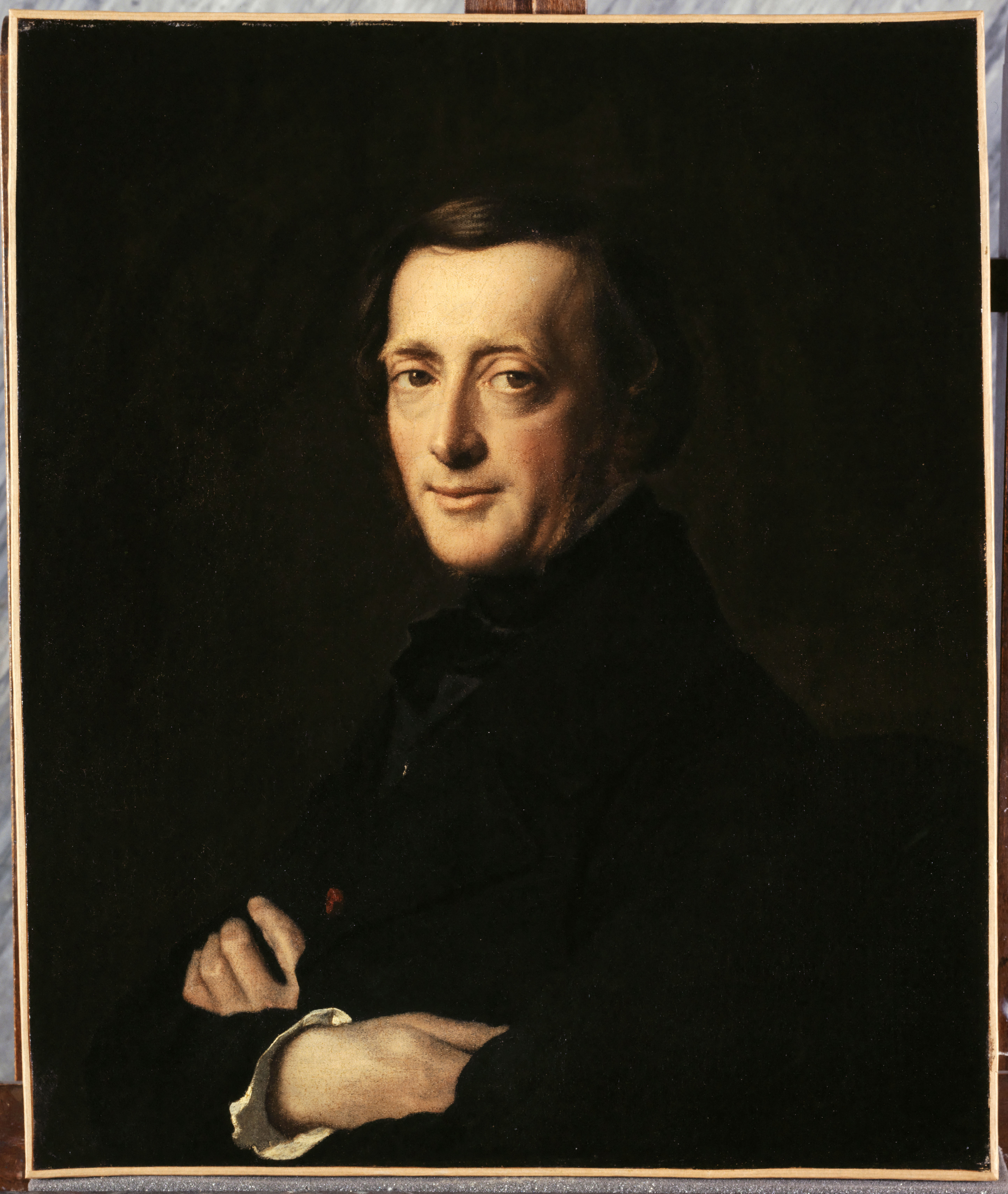 Henri Lehmann, Portrait du Docteur M.G. Worms