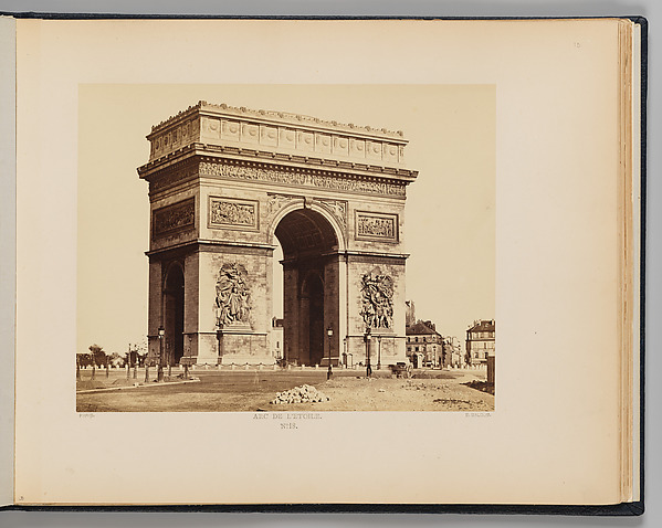 Edouard Baldus, Arc de Triomphe de l'Ètoile