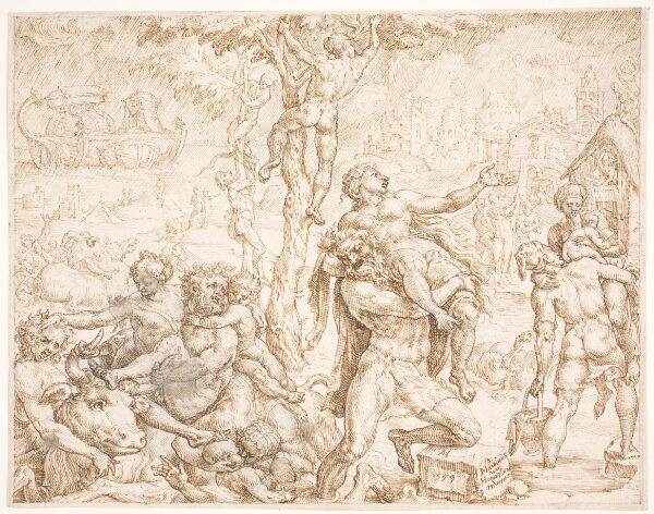 Maarten van Heemskerck, Syndfloden