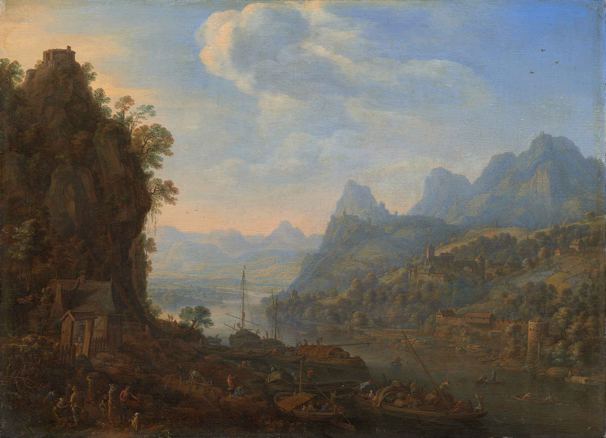 Herman Saftleven, Rheinlandschaft