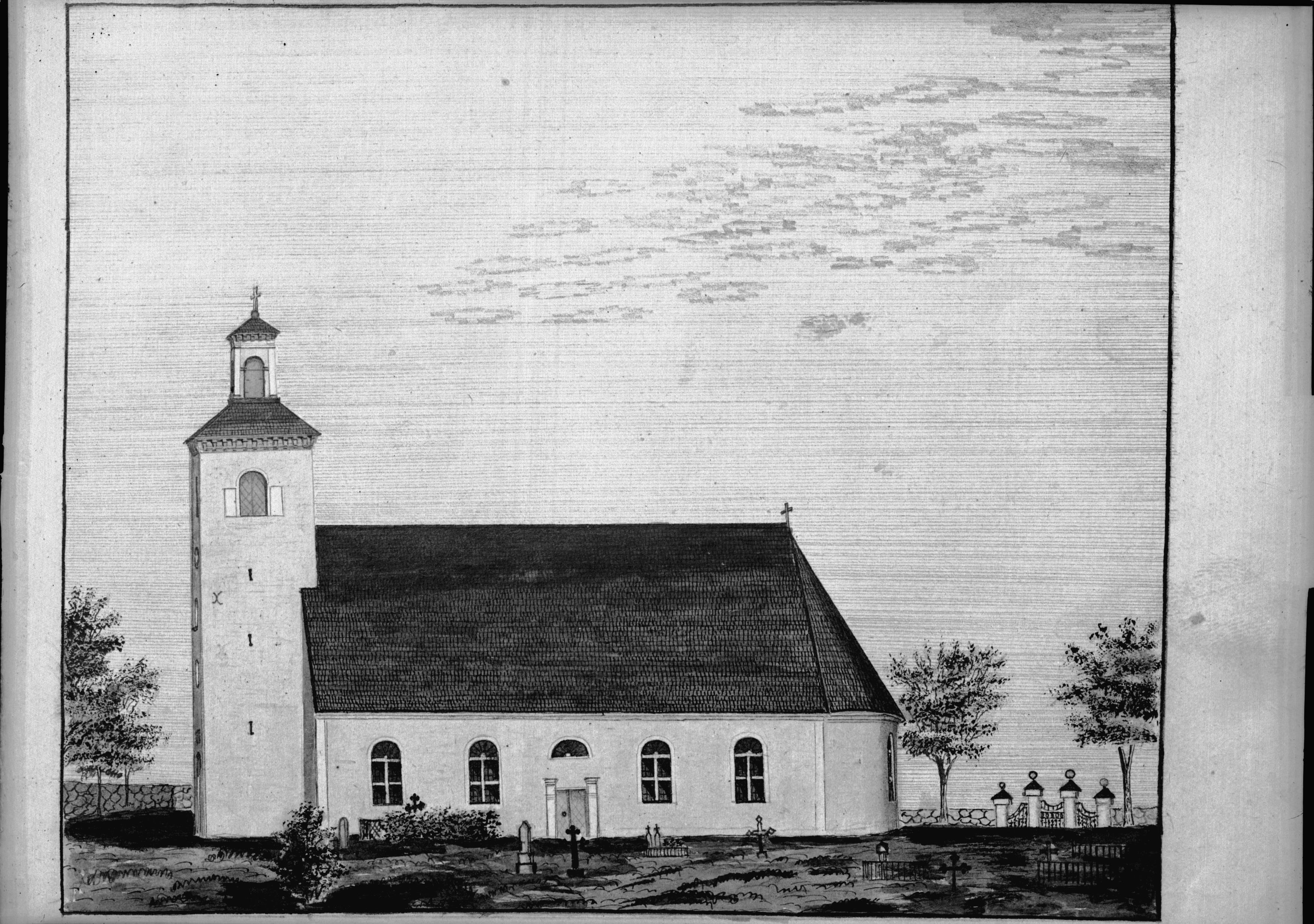 Nils Lagergren, Södra Unnaryds kyrka