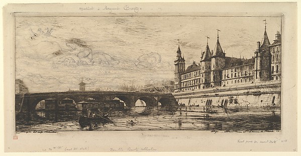 Charles Meryon, Le Pont au Change