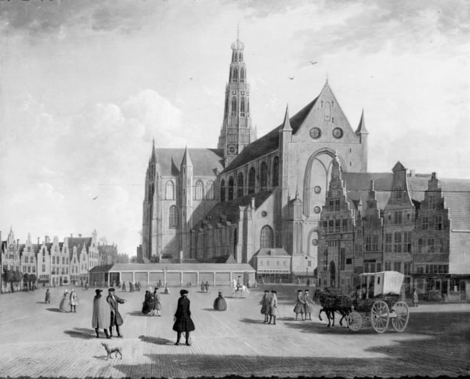 Jan ten Compe, Grootekerk i Haarlem