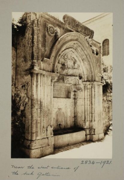 K.A.C. Creswell, Sabil Tariq al-Wad, Jerusalem