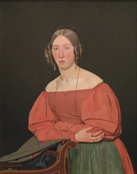 Christen Købke, Cecilie Margrethe Petersen, født Købke, kunstnerens søster