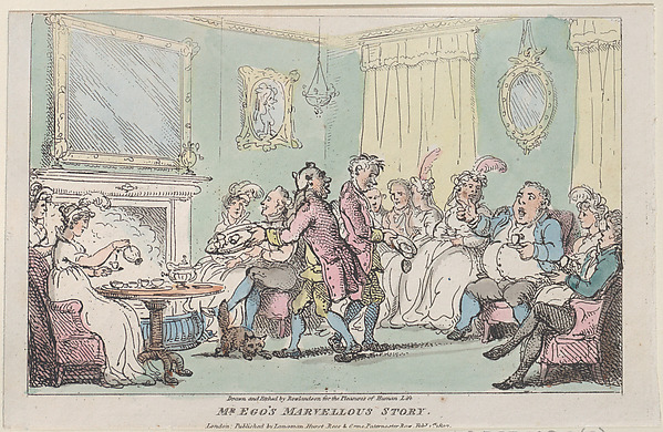 Thomas Rowlandson, Mr. Ego's Marvellous Story