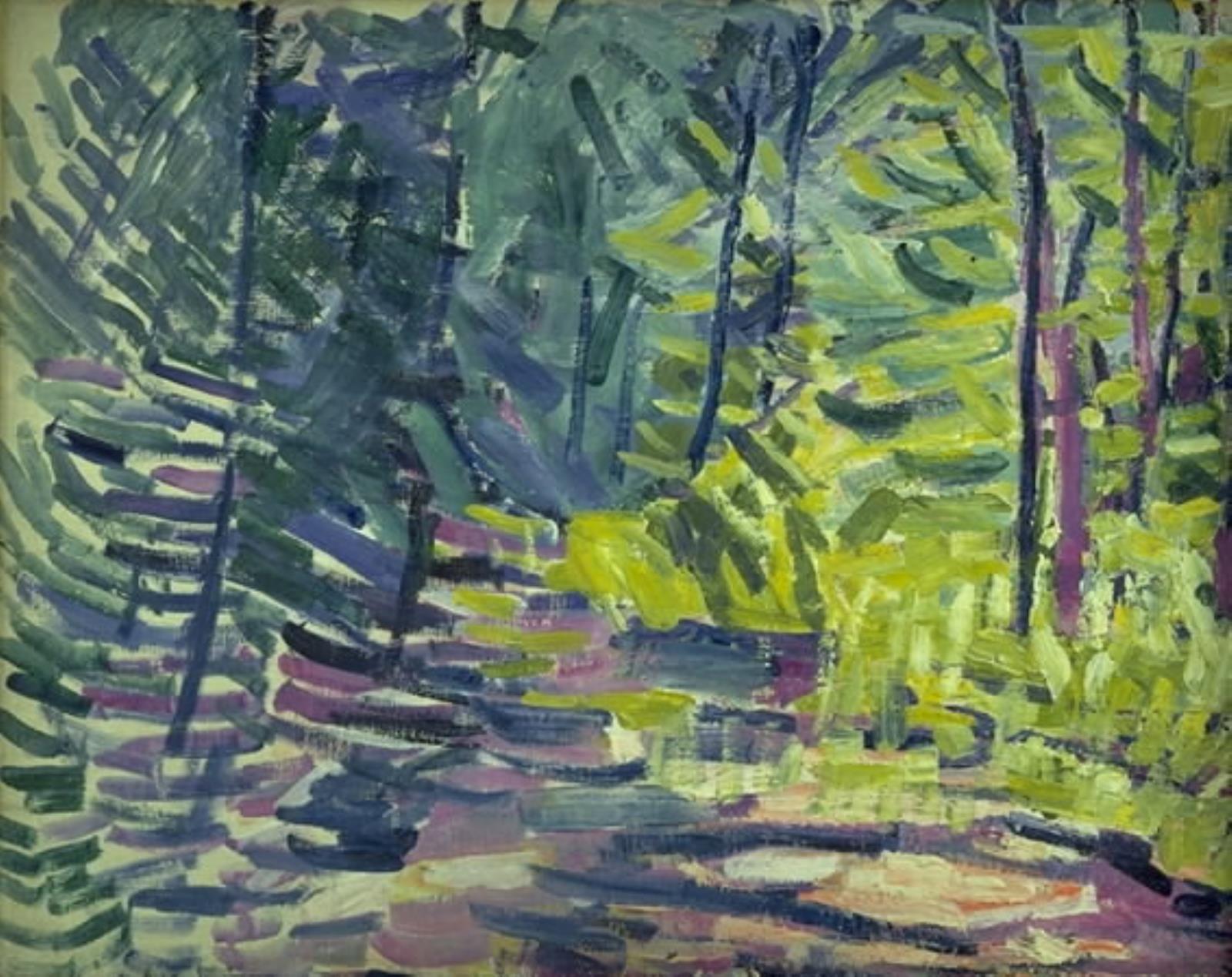 Niels Larsen Stevns, Skovbillede