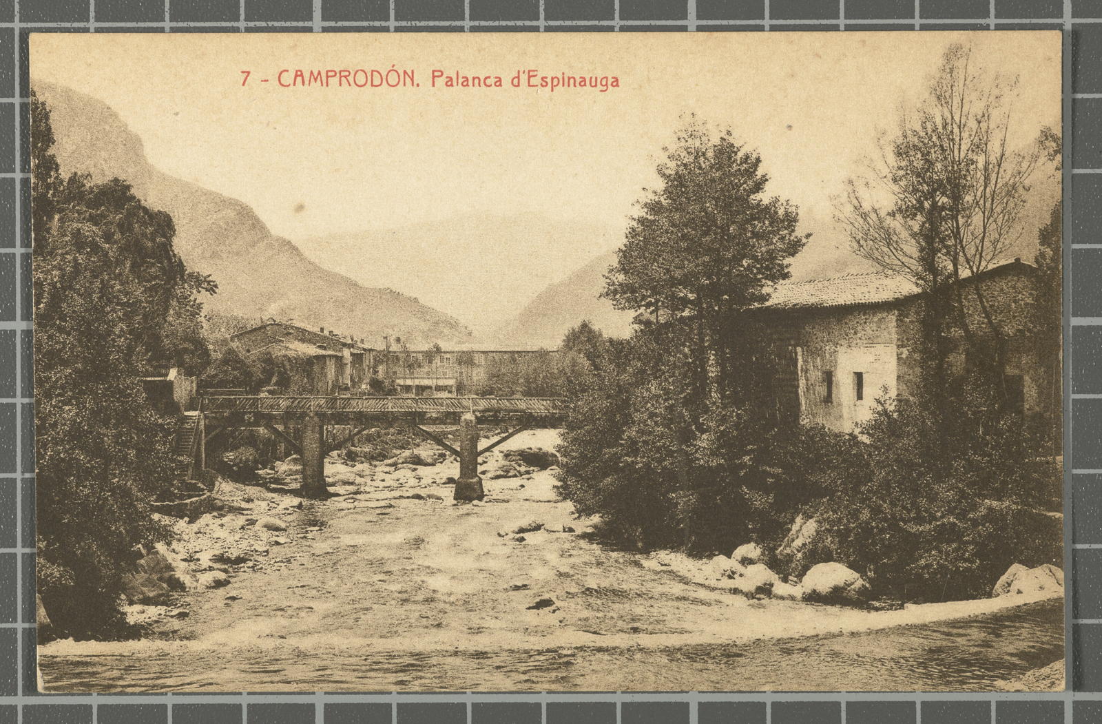Desconegut, 7 - Camprodon. Espinauga lever