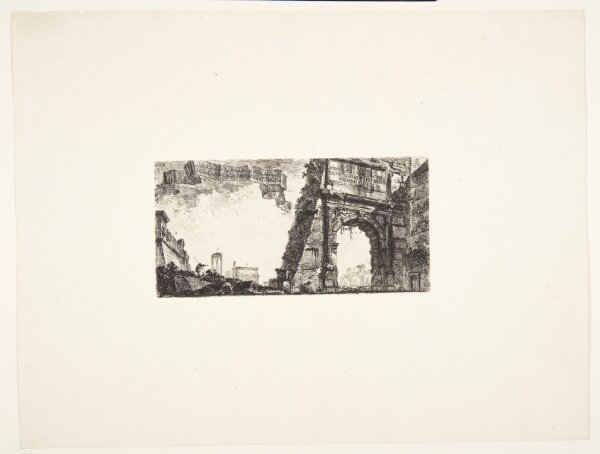 Giovanni Battista Piranesi, Titu's triumfbue i Rom