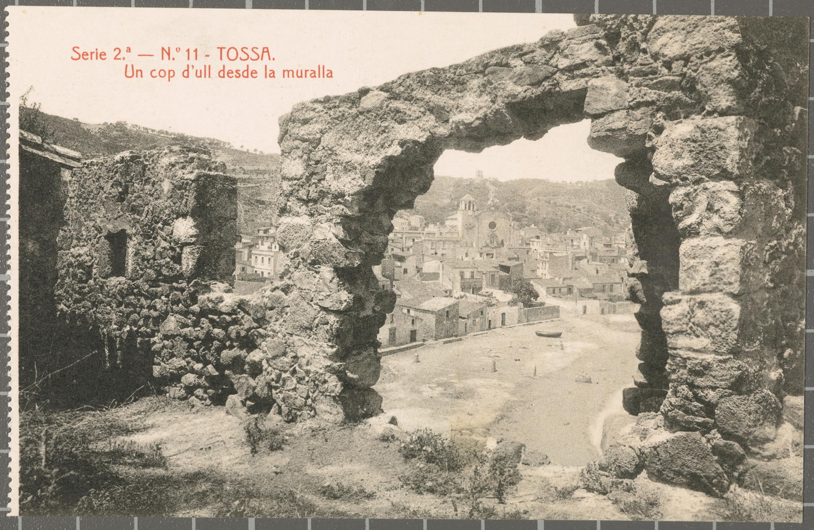 Josep Thomas Bigas, Serie 2.ª - N.º 11 - TOSSA. Un cop d'ull desde la muralla