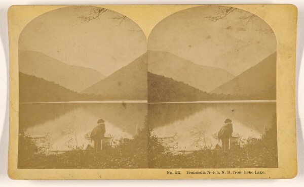 Benjamin West Kilburn, Franconia Notch, N.H. from Echo Lake.