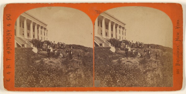Edward and Henry T. Anthony & Co., The Glens of the Catskills. The Bluff by Mountain House.