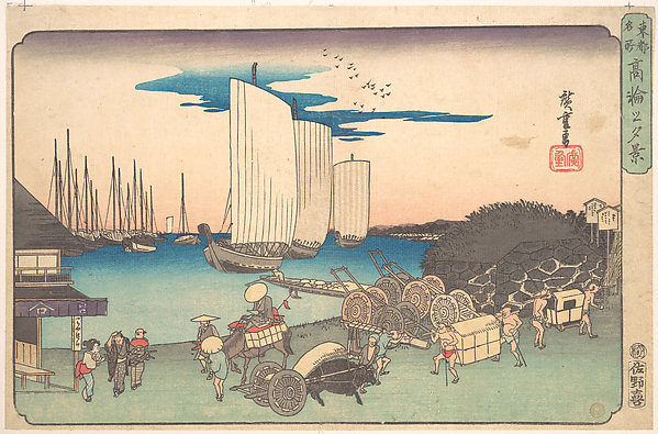 Utagawa Hiroshige, Takanawa no Yukei