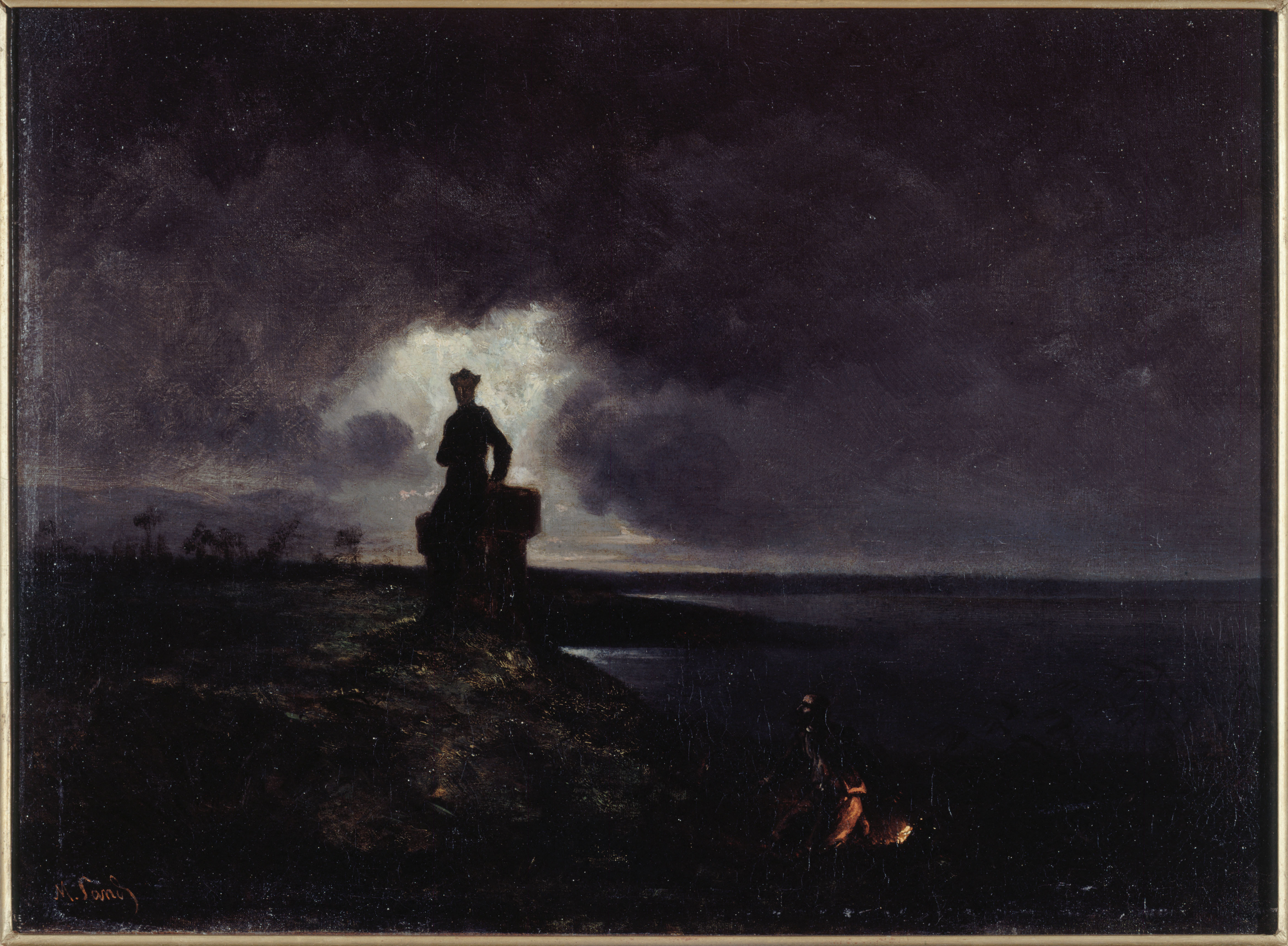 Maurice Sand, Scène fantastique