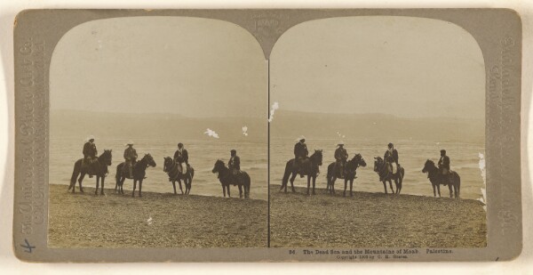 Carleton H. Graves, The Dead Sea and the Mountains of Moab. Palestine.