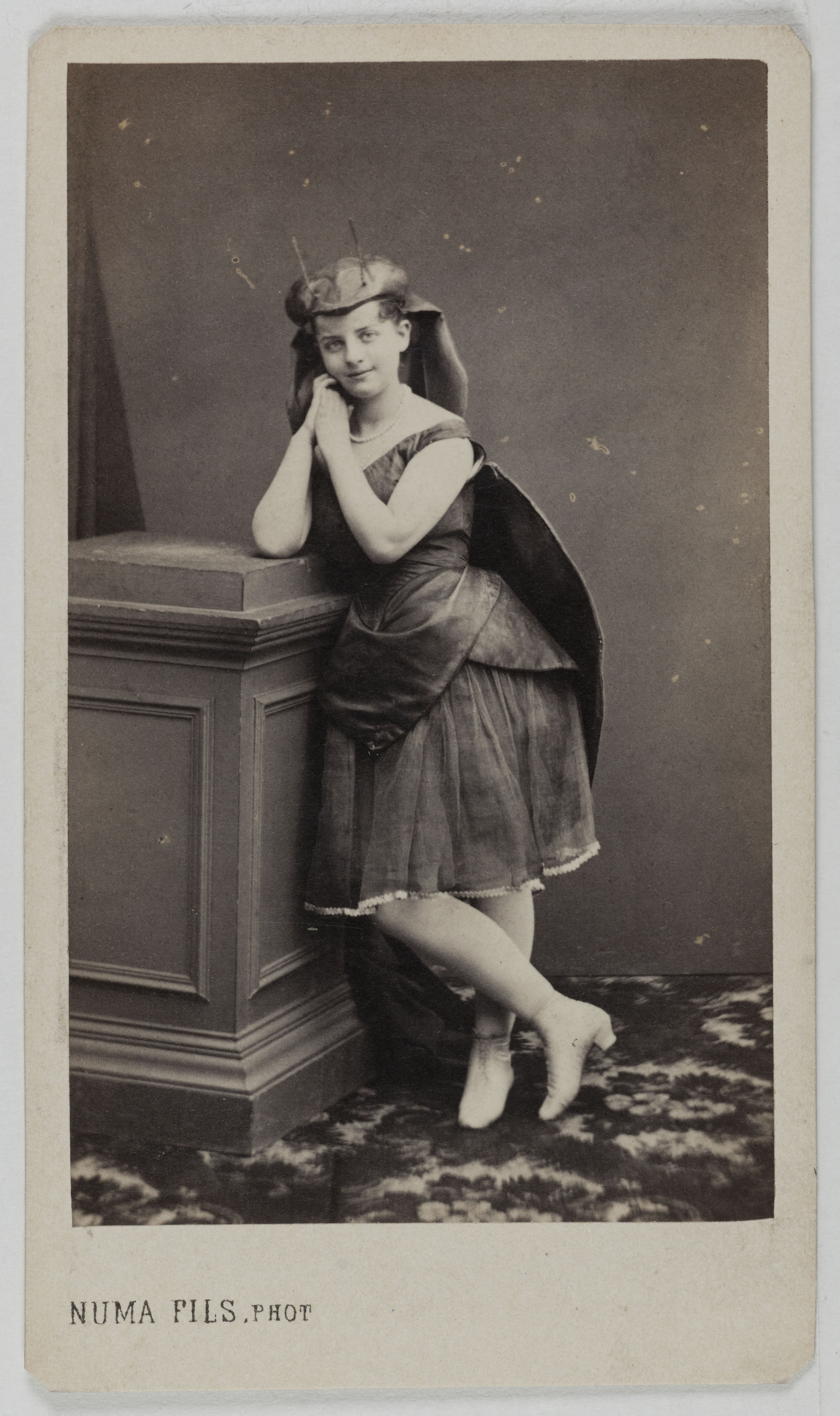 Numa Fils, Portrait de Lemercier Henriette Eugènie, (actrice)