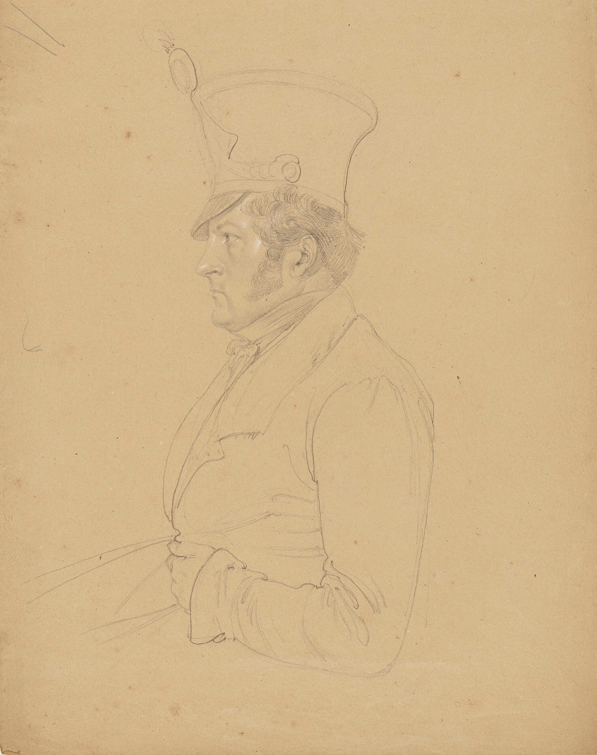Joseph Joachim von Schnizer, Bildnis eines unbekannten württembergischen Soldaten