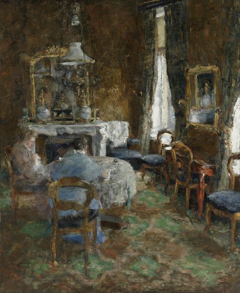 James Ensor, The Bourgeois Salon