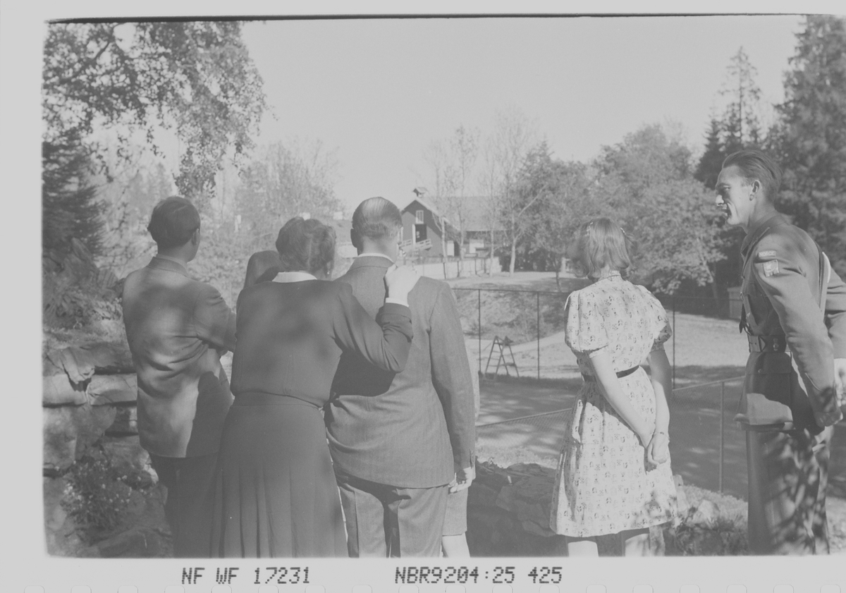 Anders Beer Wilse, prot: Kronprinsfam. Skaugum mai 1946