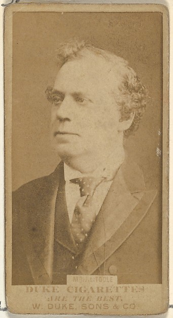 W. Duke, Sons & Co., Mr. Toole, from the Actors and Actresses series (N145-7) issued by Duke Sons & Co. to promote Duke Cigarettes