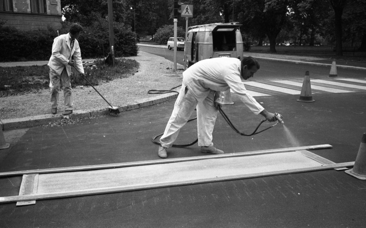 Örebro Kuriren, Örebro clean 16 June 1965 Painting of a Transition Point